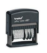 Датер с 12 бухгалтерскими терминами TRODAT 4817